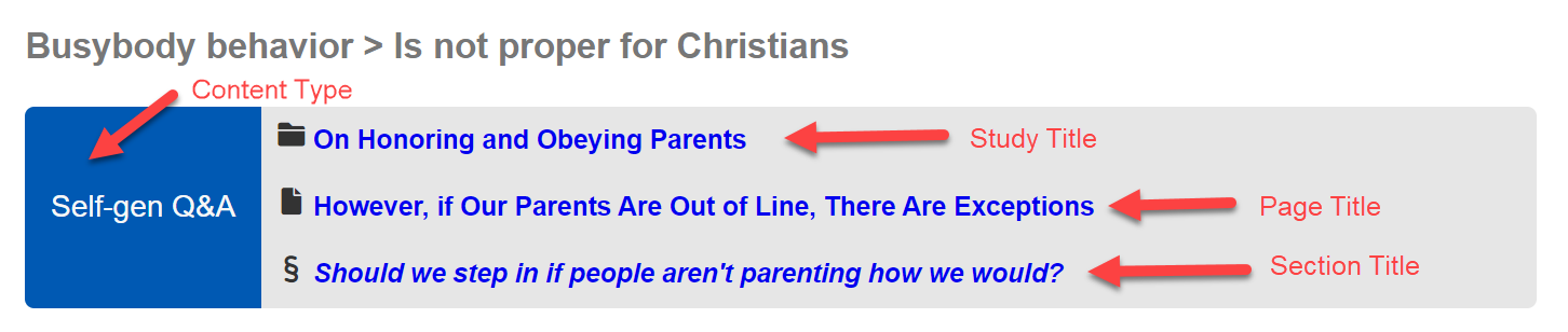 An example subject index link.
